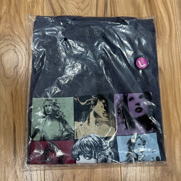 Taylor Swift | The Eras International Tour Mineral Wash Gray T-Shirt 2024 - Picture 4 of 7